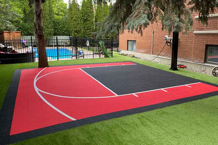 20*25 Home basketball court