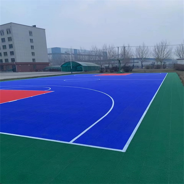 20 * 20英尺模块化运动地板运动场瓷砖篮球场地板